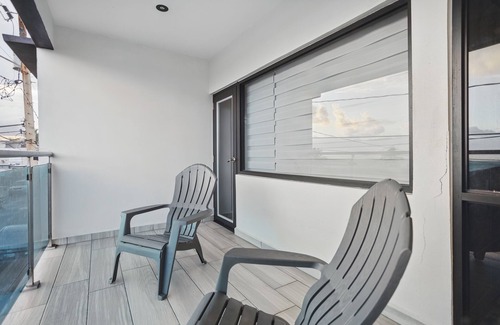 Arecibo Pueblo Casa | Rooftop with jacuzzi and panoramic sea views