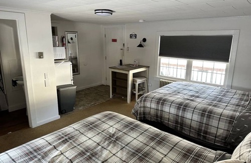 Schroon Lake Hotel | Room 107 two queen beds