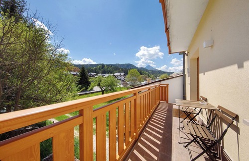 Pieve di Cadore Apartamento | Habitación '3- Nene Lidia' con terraza compartida, jardín privado y Wi-Fi