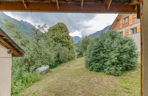 Oz Apartamento | Habitación 'Chambre 2' con vistas a la montaña y balcón