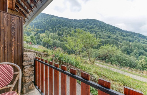 Oz Apartamento | Habitación 'Chambre 4' con vistas a la montaña y balcón