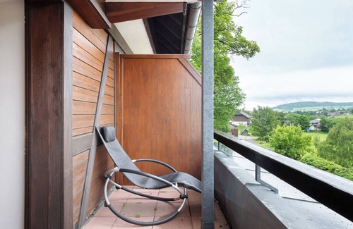 Bernau Apartamento | Habitación 'Doppelzimmer 1' con vistas a la montaña, balcón y Wi-Fi