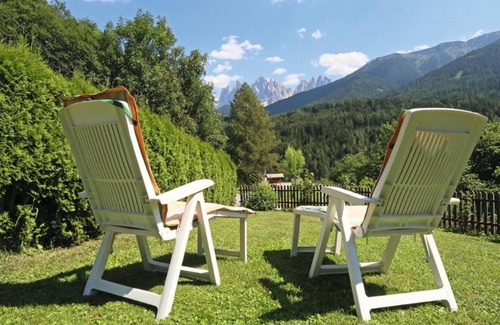 Villnoss Apartamento | Habitación 'Doppelzimmer 8' con vistas a la montaña, terraza privada y Wi-Fi