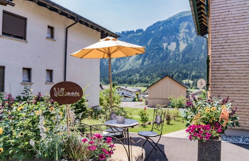 Schoppernau Apartamento | Room Freude (1-2 persons) - Moosbrugger Rosmarie - Haus WohlSEIN