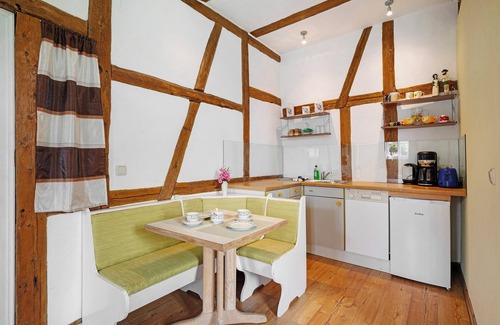 Schlagsdorf Apartamento | Habitación 'Grünes Zimmer' con jardín compartido y Wi-Fi