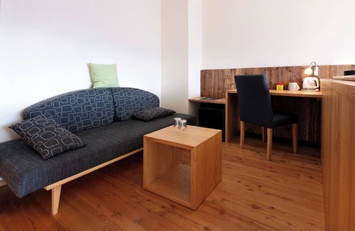 Sluderno Apartamento | Habitación 'Hochwandnest Zi 2' con vistas a la montaña, jardín compartido y balcón