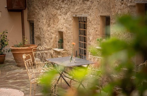 Campiglia d'Orcia Apartamento | Habitación 'Il Cannellone' con jardín compartido y Wi-Fi
