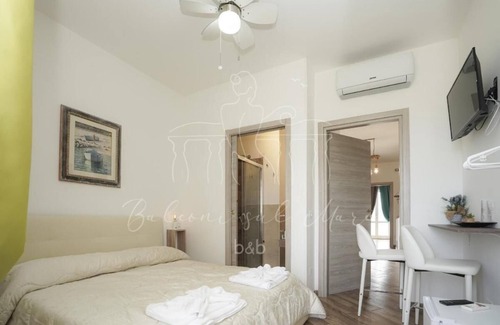 Salento Peninsula Cama Y Desayuno | Room in B&B - B&B Balconi Sul Mare Standard Room With Balcony Overlooking the sea "la Staffa"