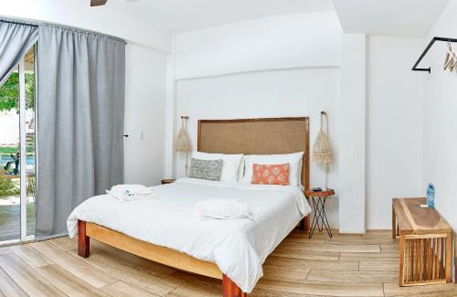 Las Penitas Casa | Room in Lodge - Fresa 3 - Family room for 5 people with sea view