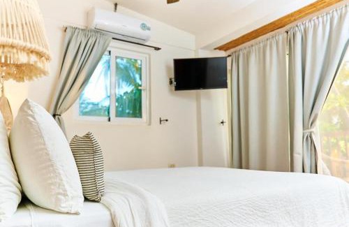 Las Penitas Casa | Room in Lodge - Sandia 8 - Double room with sea view, terrace or balcony