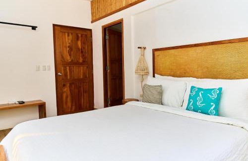 Las Penitas Casa | Room in Lodge - Sandia 8 - Double room with sea view, terrace or balcony