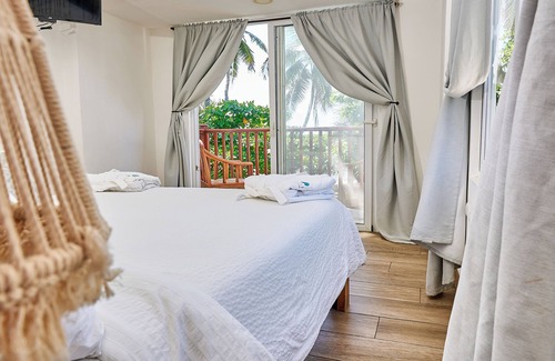 Las Penitas Casa | Room in Lodge - Sandia 8 - Double Room With sea View, Terrace or Balcony
