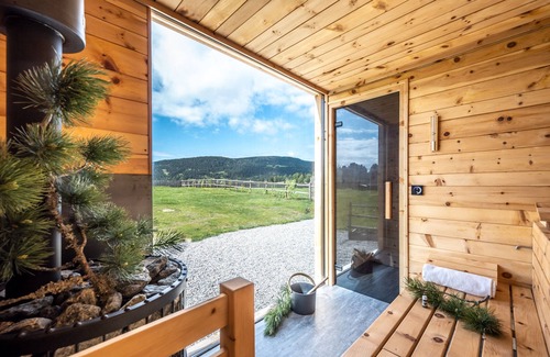 Villandro Apartamento | Habitación 'Lila' con terraza compartida, jardín compartido y Wi-Fi
