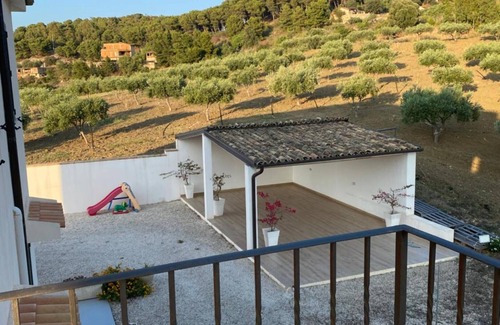 Montallegro Apartamento | Room 'Monte Suso' with sea view, shared terrace and air conditioning