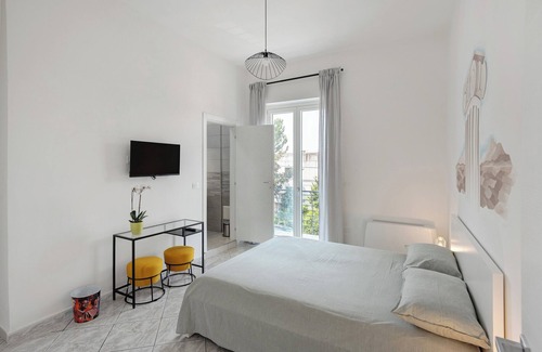 Pagani Cama Y Desayuno | Habitación 'Pompei' con terraza compartida, Wi-Fi y aire acondicionado
