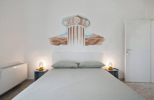 Pagani Cama Y Desayuno | Habitación 'Pompei' con terraza compartida, Wi-Fi y aire acondicionado