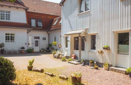 Cecilienkoog Apartamento | Habitación 'Türkis' con jardín compartido