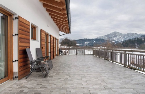Bosentino Apartamento | Habitación 'Viola' con vistas a la montaña, terraza compartida y Wi-Fi
