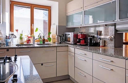 Sluderno Apartamento | Habitación 'Zirbensuite Zi 1' con vistas a la montaña, jardín compartido y balcón