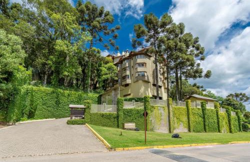 Floresta Apartamento | Rosa Edifício Lagos de Gramado