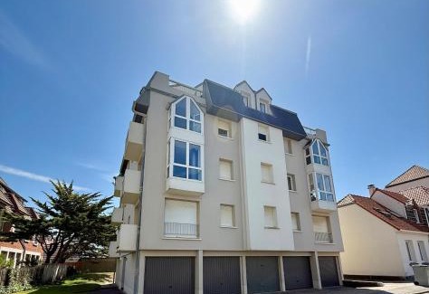 Wimereux Apartamento | Rose Mer, Appartement à 20 mètres de la mer avec parking privé et balcon, Animal accepté