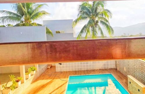 Itaipuacu Casa | Rose Pousada e Eventos Barroco with pool and barbecue -