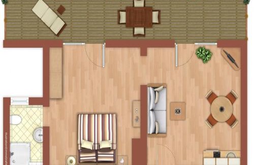 Kufstein Apartamento | Rosenhof am See Ferienwohnung Alpenrose
