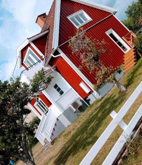 Silverdalen Casa | Rotes Småland - Haus, Schweden, ideal für Familien, See in der Nähe