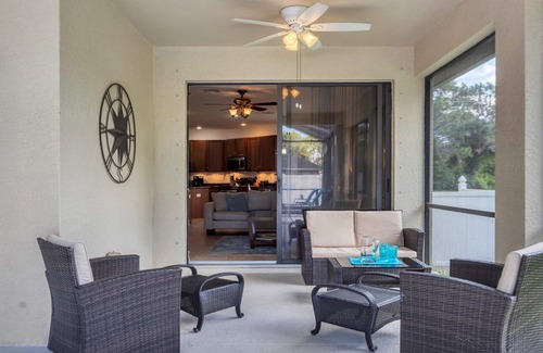 Rotonda Lakes Casa | Nuevo listado, hermosa casa Rotunda West, piscina privada, tarifas mensuales, minutos de las playas de Englewood y Boca Grande
