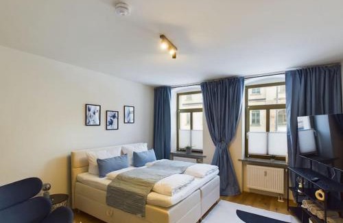 Hilbersdorf Apartamento | Royal Apart Chemnitz 1 - Terrasse nahe Zeisigwald