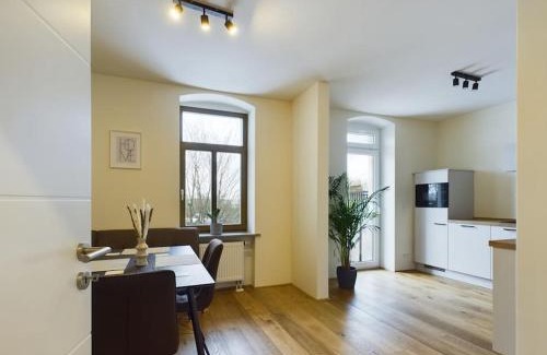 Hilbersdorf Apartamento | Royal Apart Chemnitz 1 - Terrasse nahe Zeisigwald