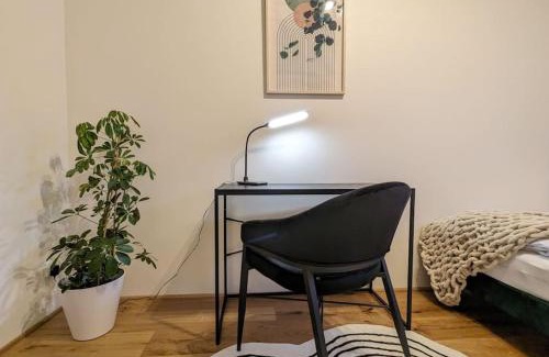 Hilbersdorf Apartamento | Royal Apart Chemnitz 1 - Terrasse nahe Zeisigwald