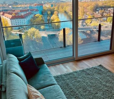 Erdberg Apartamento | Royal Swan Skyline, Wien