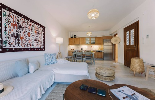 Naxos Apartamento | Rozako- Mikra Bay Vineyard Guesthouses