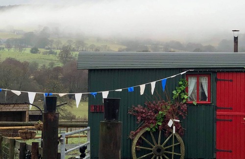 Rhayader Cabina | Ruby Shepherds hut - Una Habitación , Capacidad 4