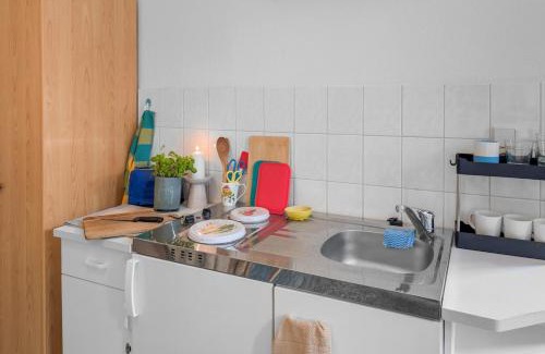 Domviertel Apartamento | Ruhiges Studio in Altstadt mit Gartenblick & Sofa