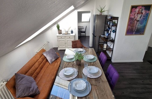 Recklinghausen Apartamento | Apartamento-Baño Privado-Vista a la Ciudad