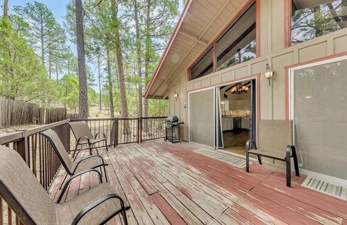Ruidoso Cabaña | Ruidoso Vacation Rental w/ Spacious Deck