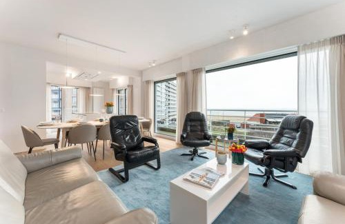 Duinbergen Apartamento | Ruim en luxueus app met zeezicht én garage - 8p