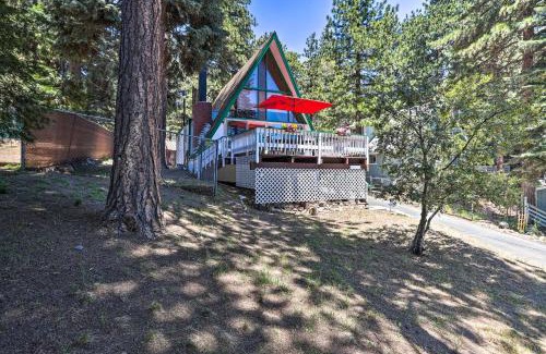 Running Springs Casa | Running Springs A-Frame with Deck and Mtn Views!