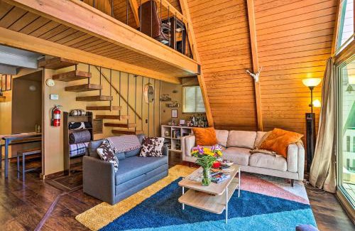 Running Springs Casa | Running Springs A-Frame with Deck and Mtn Views!