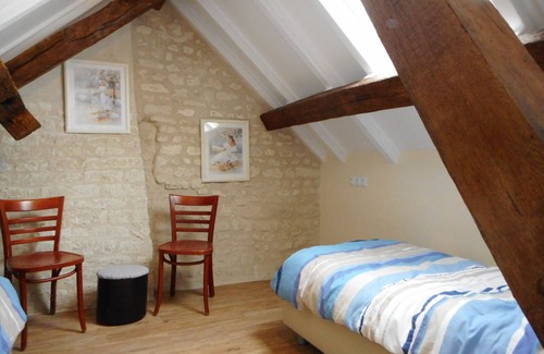 Jaulnay Casa | zona rural con vista despejada, antigua casa de labranza desde 1600
