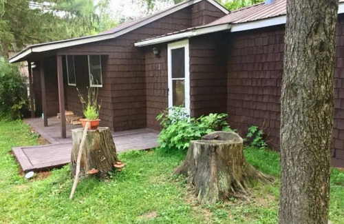 Oliverea Cabina | Rustic 3BR Cabin w/ Wood Burning Fireplace + Creek
