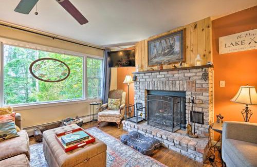 Chestertown Casa | Rustic Adirondacks Home with Hot Tub and Lake Access!