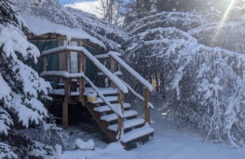 Dedham Apartamento | Rustic and cozy yurt on a farm
