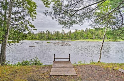 Tower Casa | Rustic and Modern Home with Fire Pit on Tower Pond!