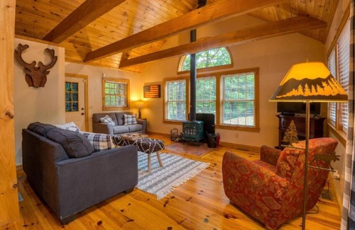 Conway Cabina | Rustic Cabin near Conway Village