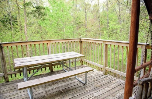 Bloomington Cabina | Rustic Cabin with Views in Bloomington
