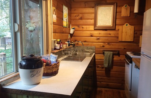 Gold Bar Cabina | Cabaña rústica de cedro en el río debajo de Mt Index con jacuzzi íntimo