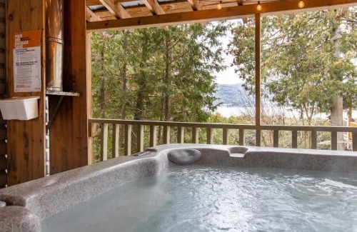 Baie-St-Paul Chalet De Esquí | Rustic chalet with VIEW and SPA